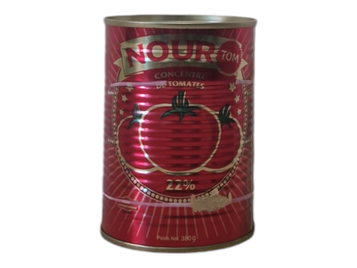 NOUR tomate 22% 380g