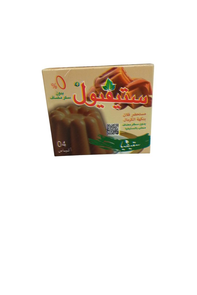 flan steviol caramel sans sucre 04 sachet