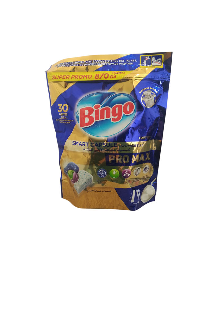 BINGO capsule lave vaisselle 30 pes