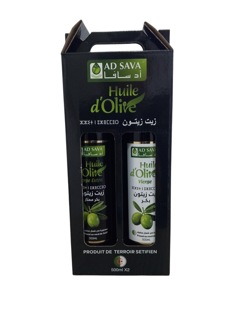 AD SAVA pack huile d'olive vierge 500cl