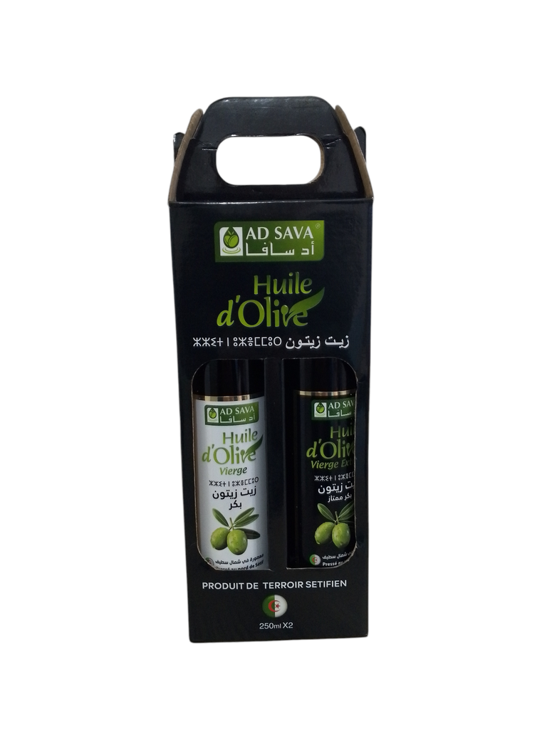 AD SAVA pack huile d'olive vierge 250cl