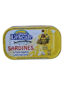 l'ESCALE sardines a l'huile végétale *30 125ml
