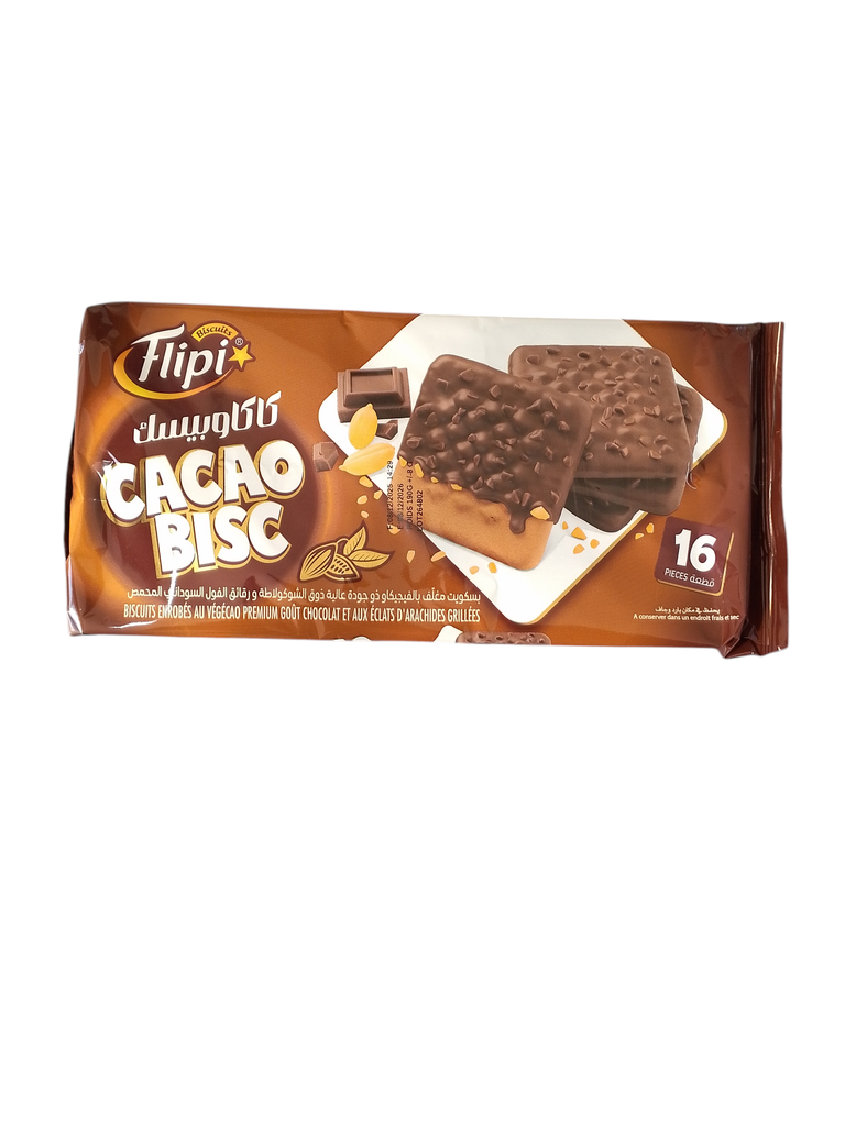 FLIPI biscuits cacaobisc 16 pes