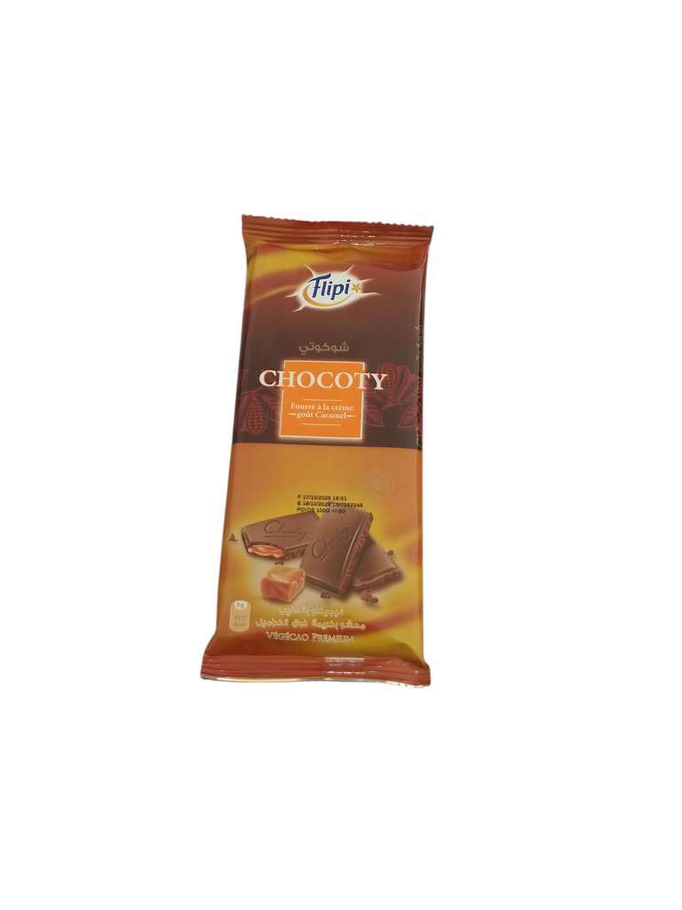 FLIPI chokolata au caramel 90g