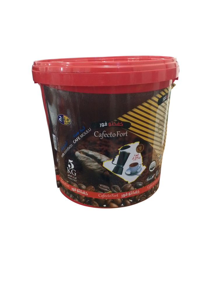 KAFECTO seaux café robusta 5kg