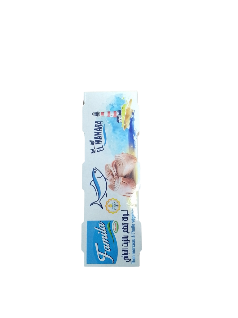 FAMILA thon morceau à l'huile végétale 65g