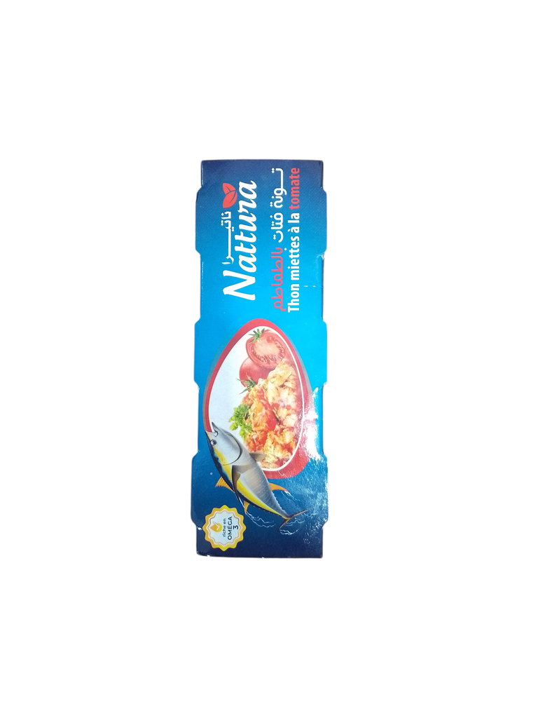 NATTURA thon miettes à la tomate 65g