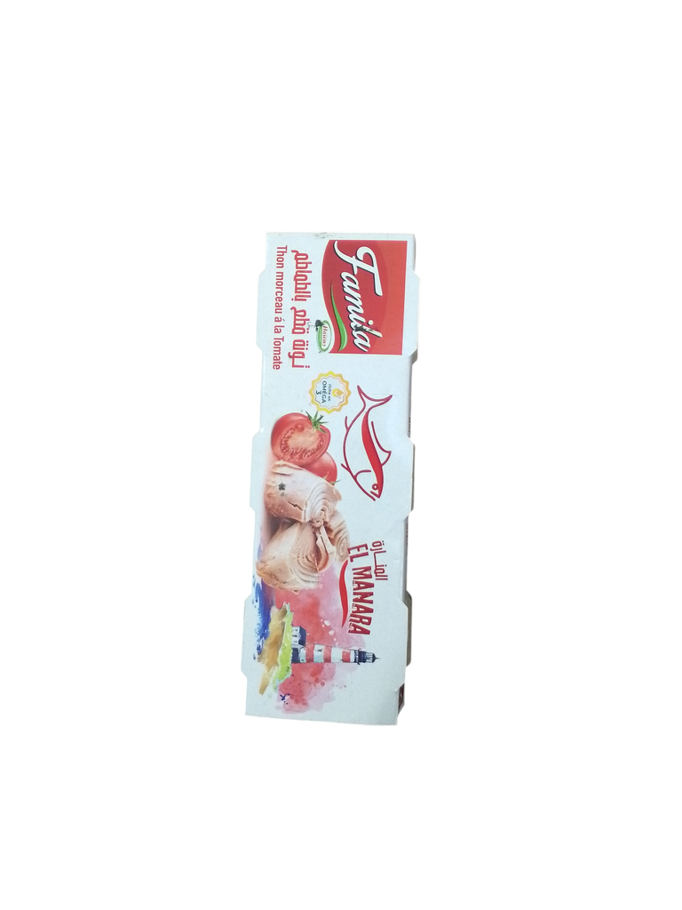 FAMILA thon morceau à la tomate 65g