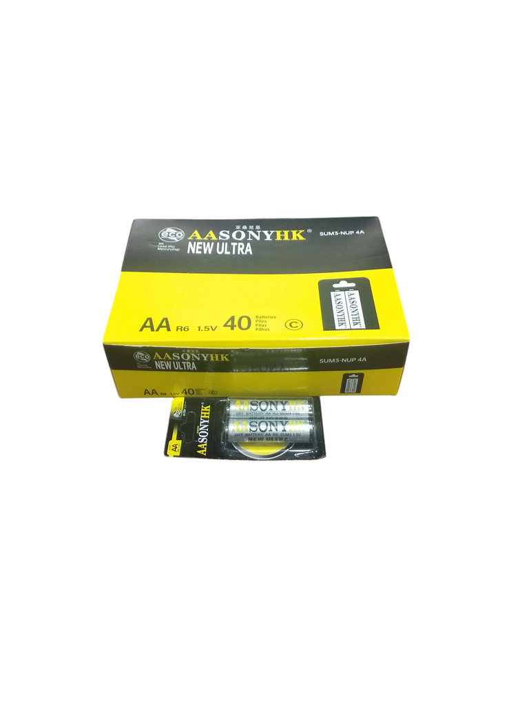 AA SONY  battery cigare R6