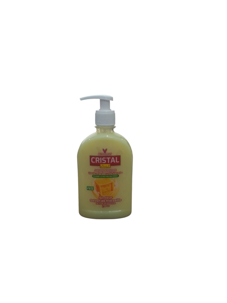 CRISTAL savon liquide crémeux 400ml