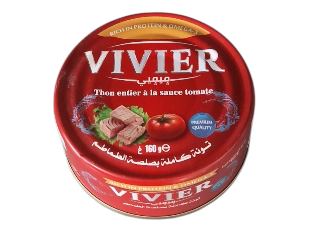 VIVIER thon à la sauce tomate 160g