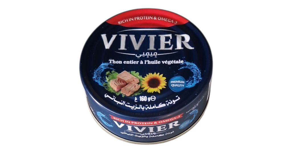 VIVIER thon à la huille vegetale160g