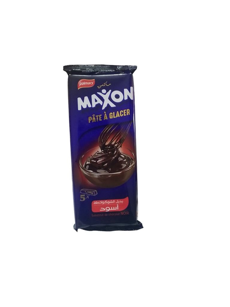 MAXON pate à glacer au chocolat noir 500 g