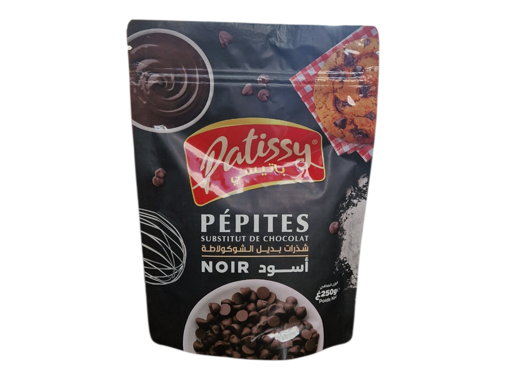 PATISSY pepites de chocolat noir 250g