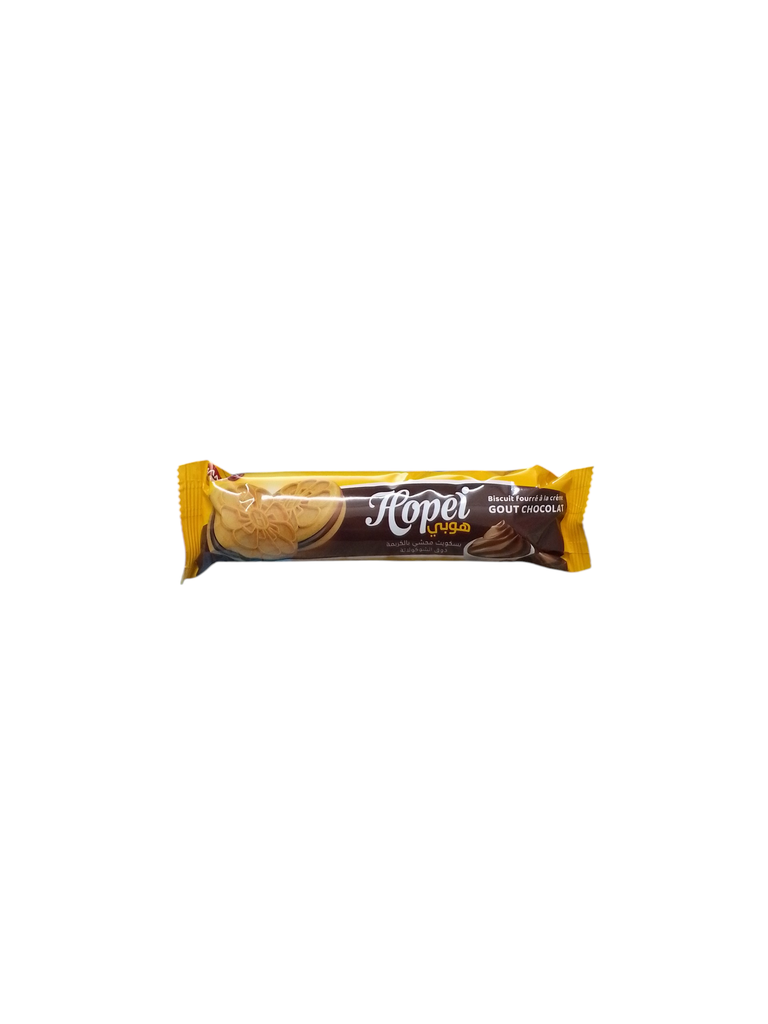 HOPEI biscuit fourre sandwitch gout chocolat 75 grs