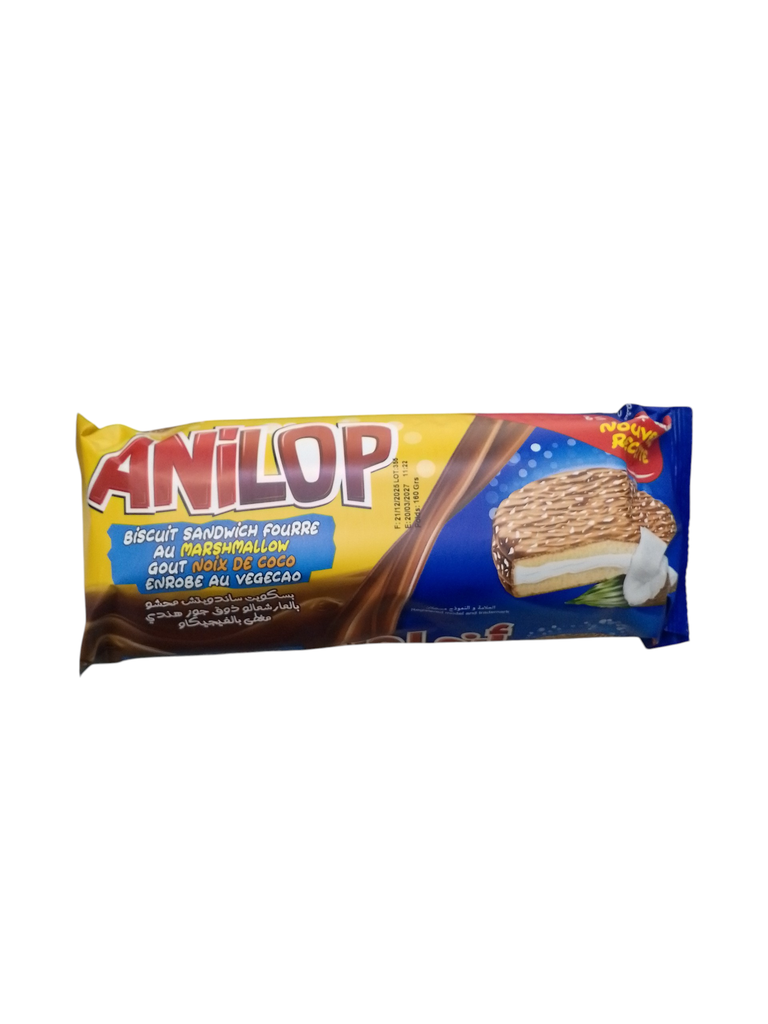ANILOP biscuit enrobe au vegecao 160g