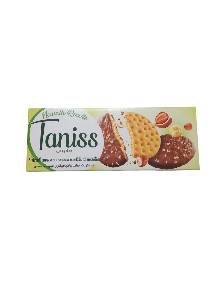 TANISS biscuit enrobe au vegecao et noisettes 100g
