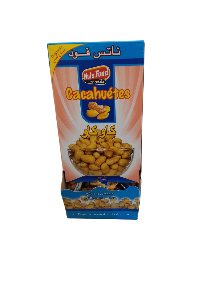 NUTS FOOD cacahuète grilles et salées 10da