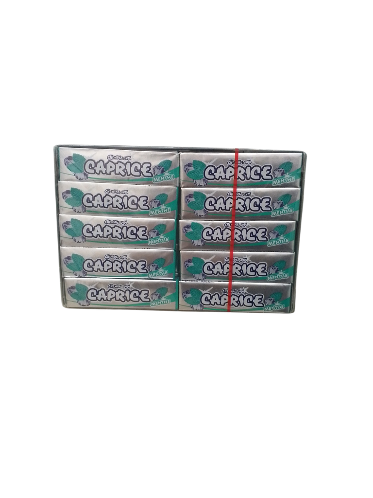 CAPRICE chewingum stick 5 pièce gout menthe