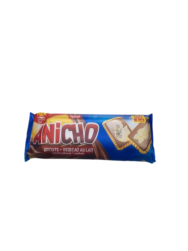ANICHO biscuit vegecao et lait 160g