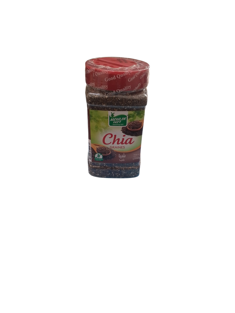 MOULIN vert graines de chia 230g