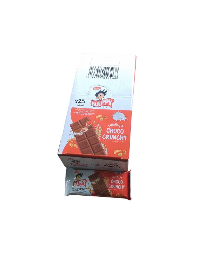 HAPPY choco crunchy 25 units