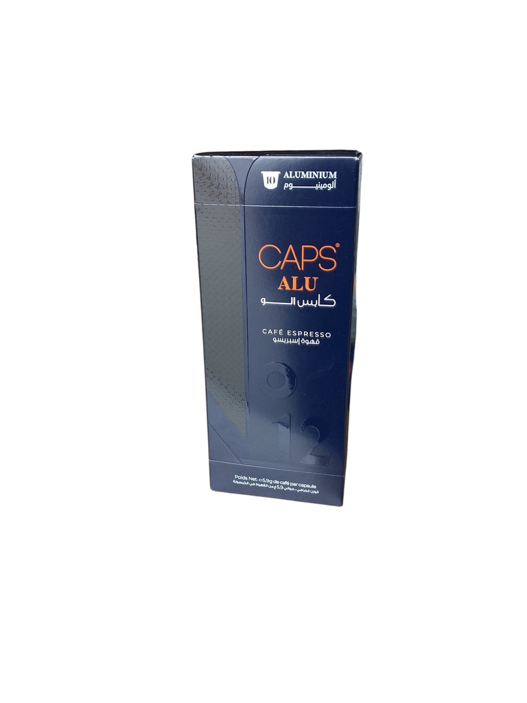CAPS ALU café Espresso N°12