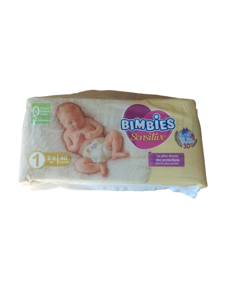 BIMBIES couche bébé n°1 valise