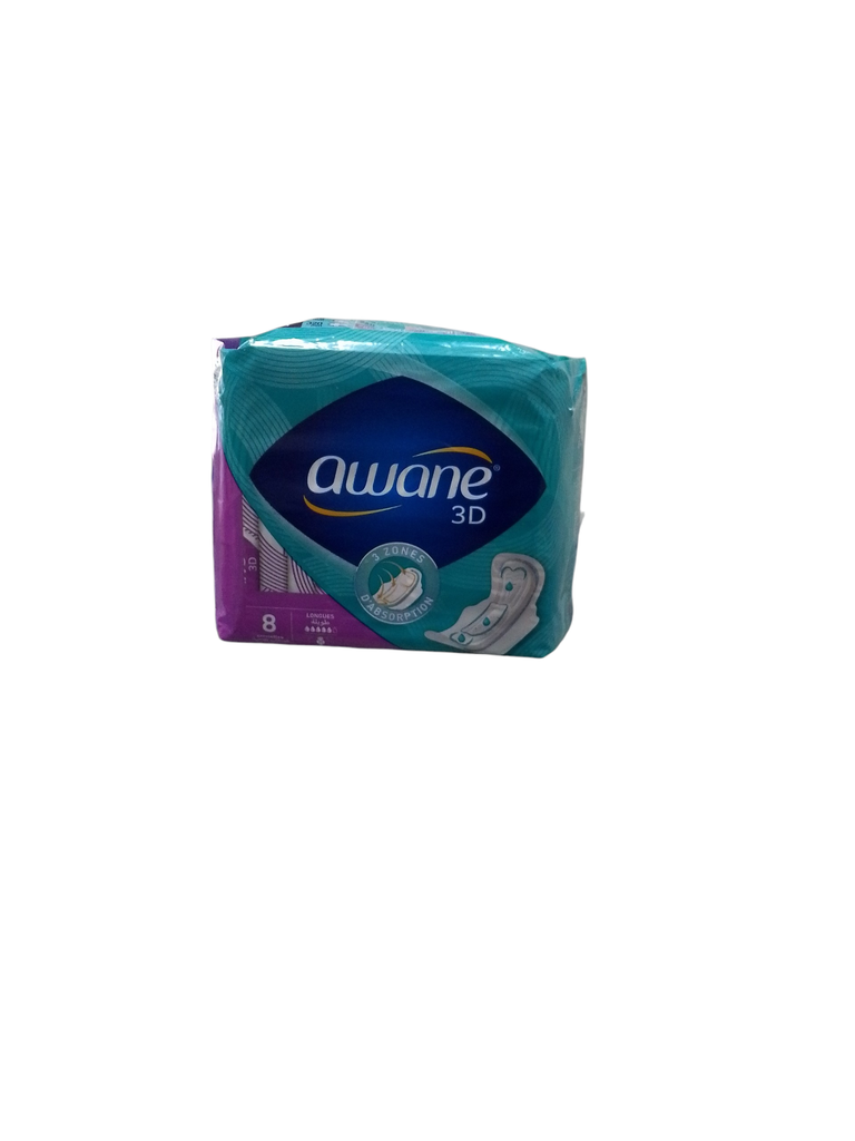 AWANE 3D longues 8 pcs