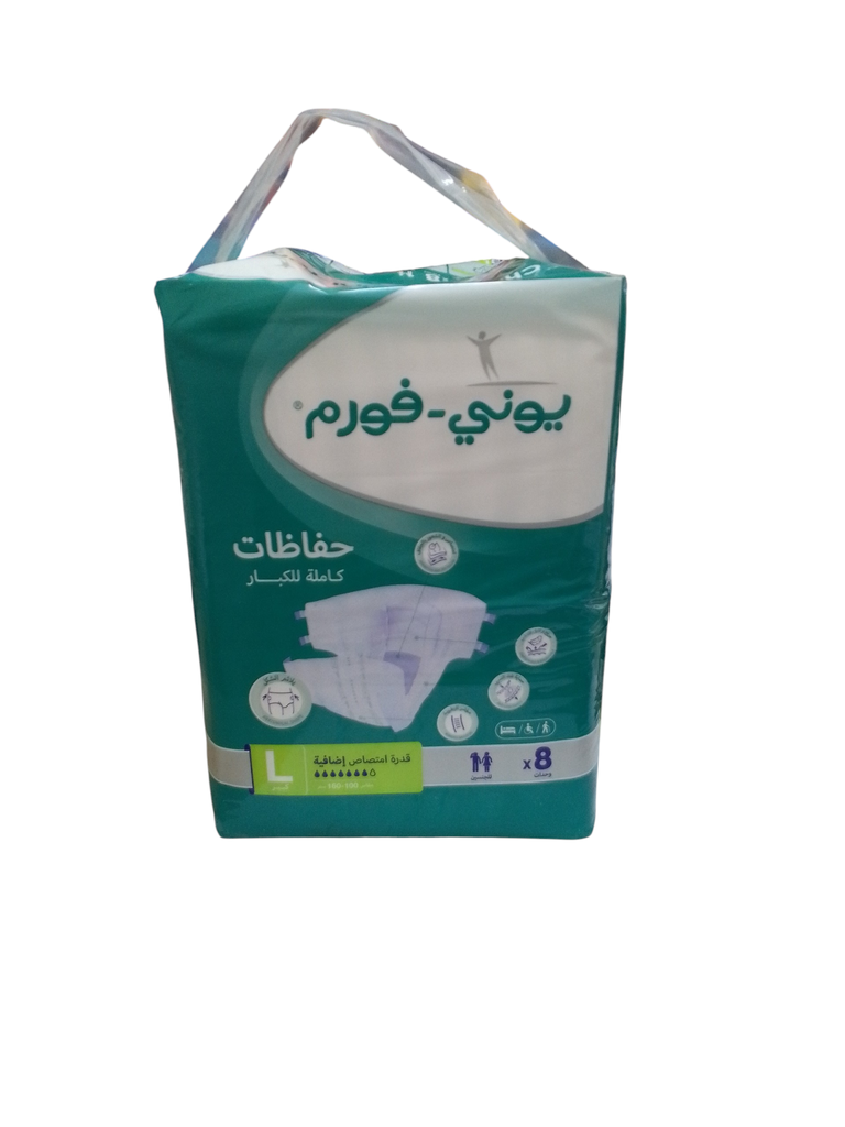 UNI FORM couche complet adulte L8 pcs