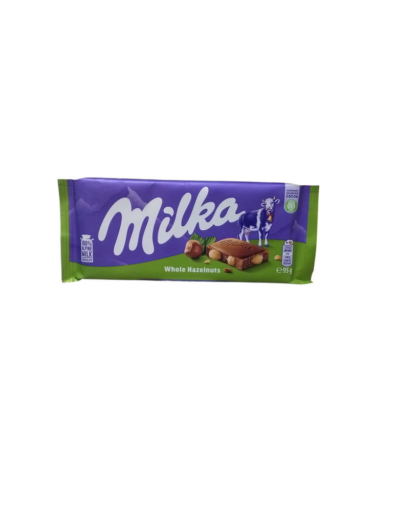 MILKA chocolat au noisettes 95g