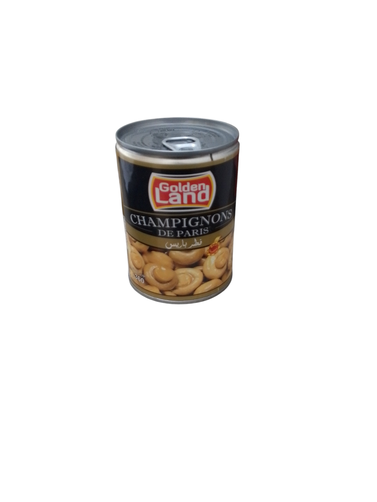 GOLDEN LAND champignons metal entier 360g