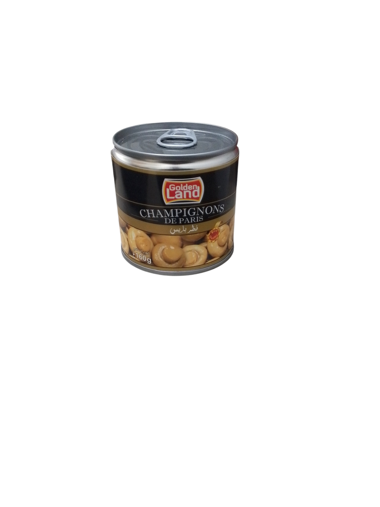 GOLDEN LAND champignons metal entier 160 g