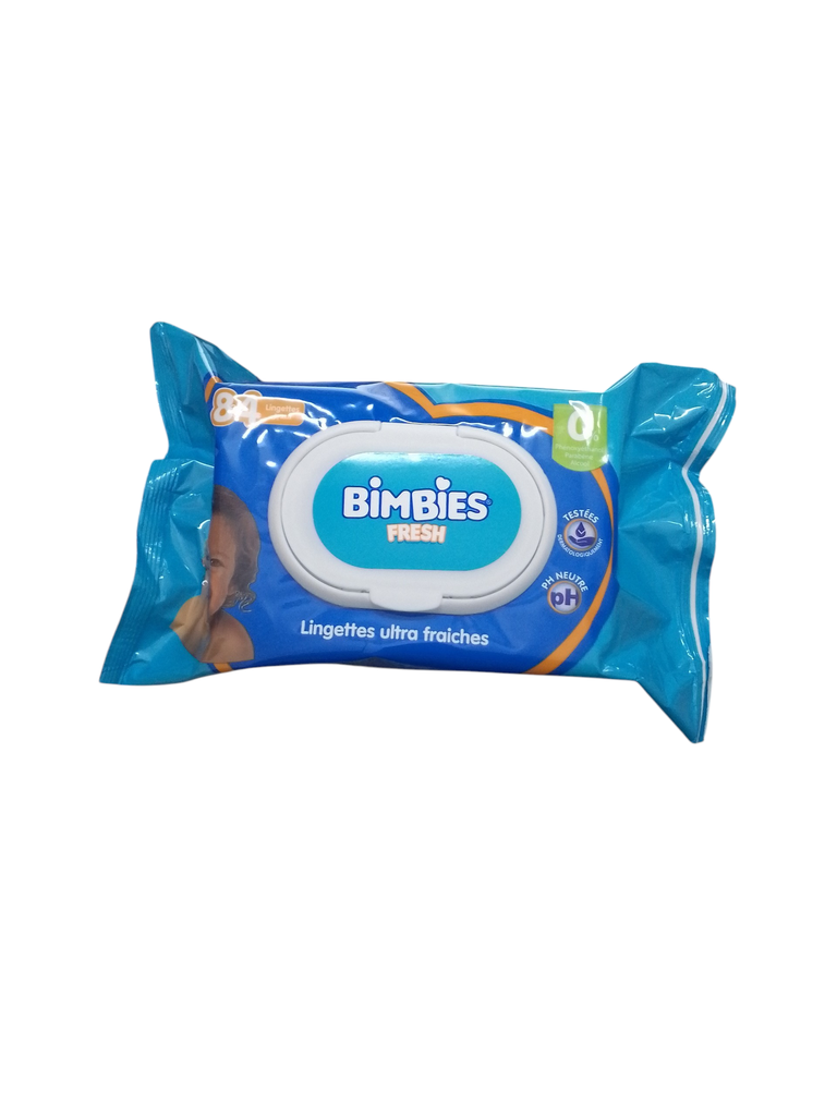BIMBIES lingettes  bebe freshe 84p