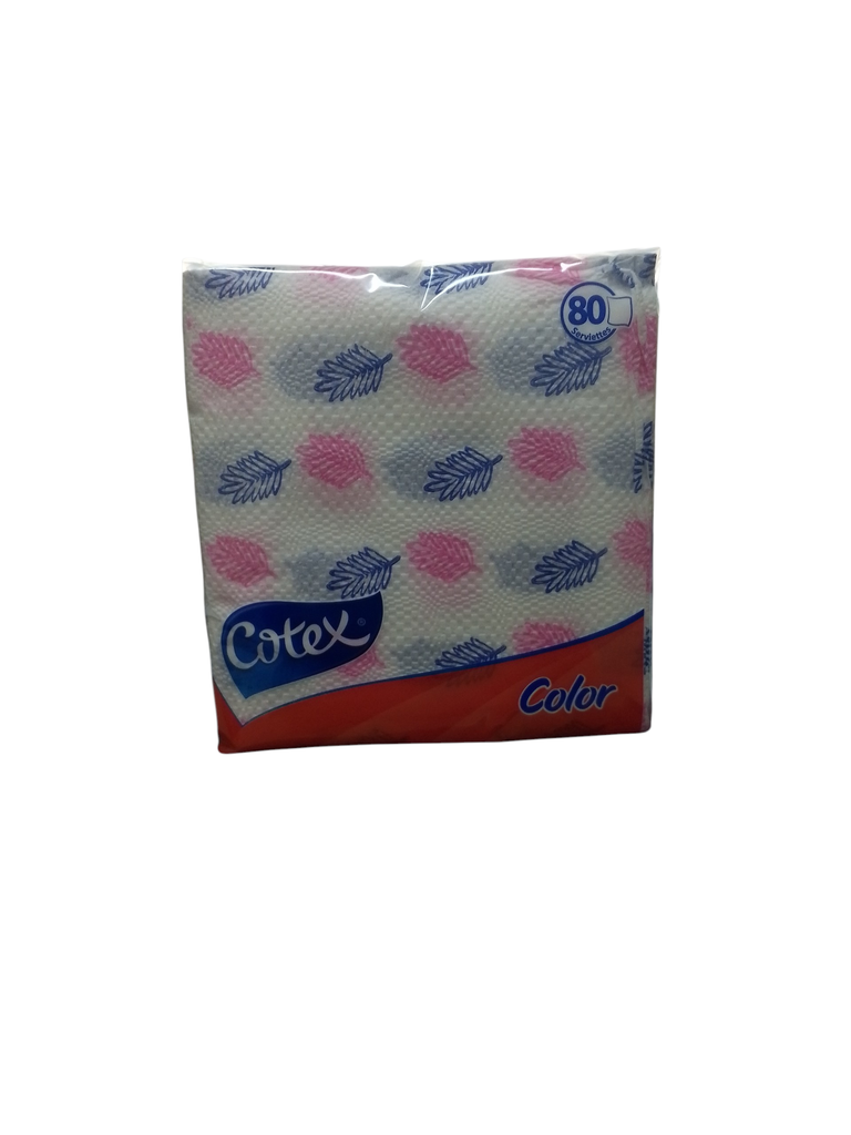 COTEX serviettes coleur