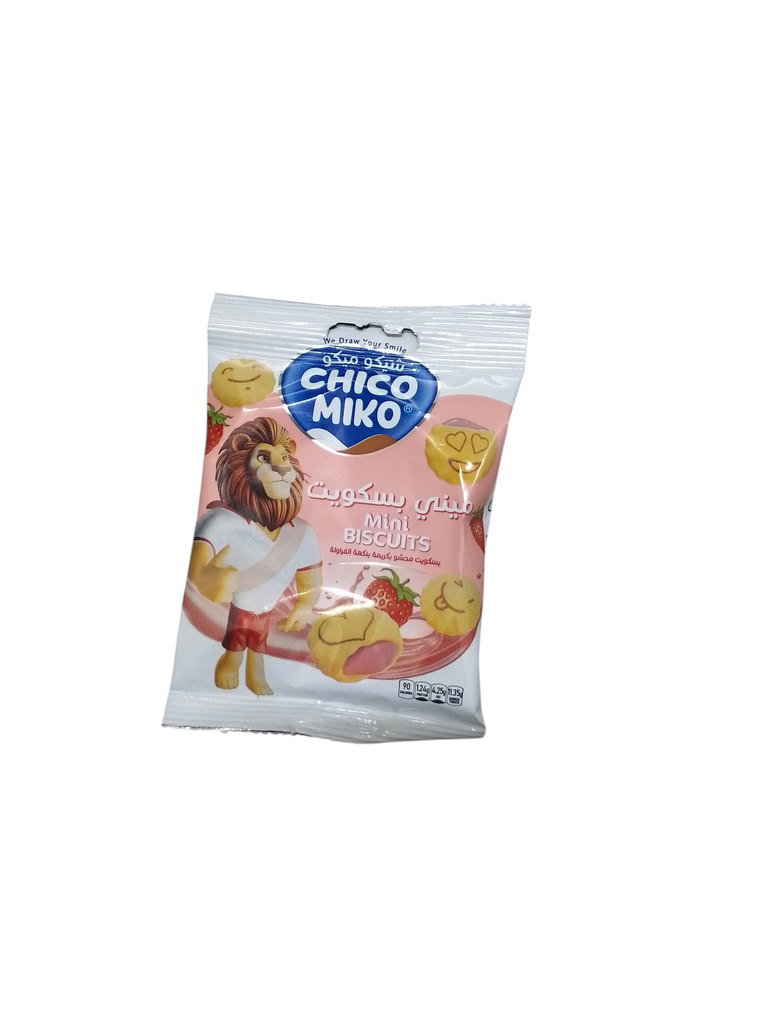 CHICO MIKO mini biscuits fraise 17g