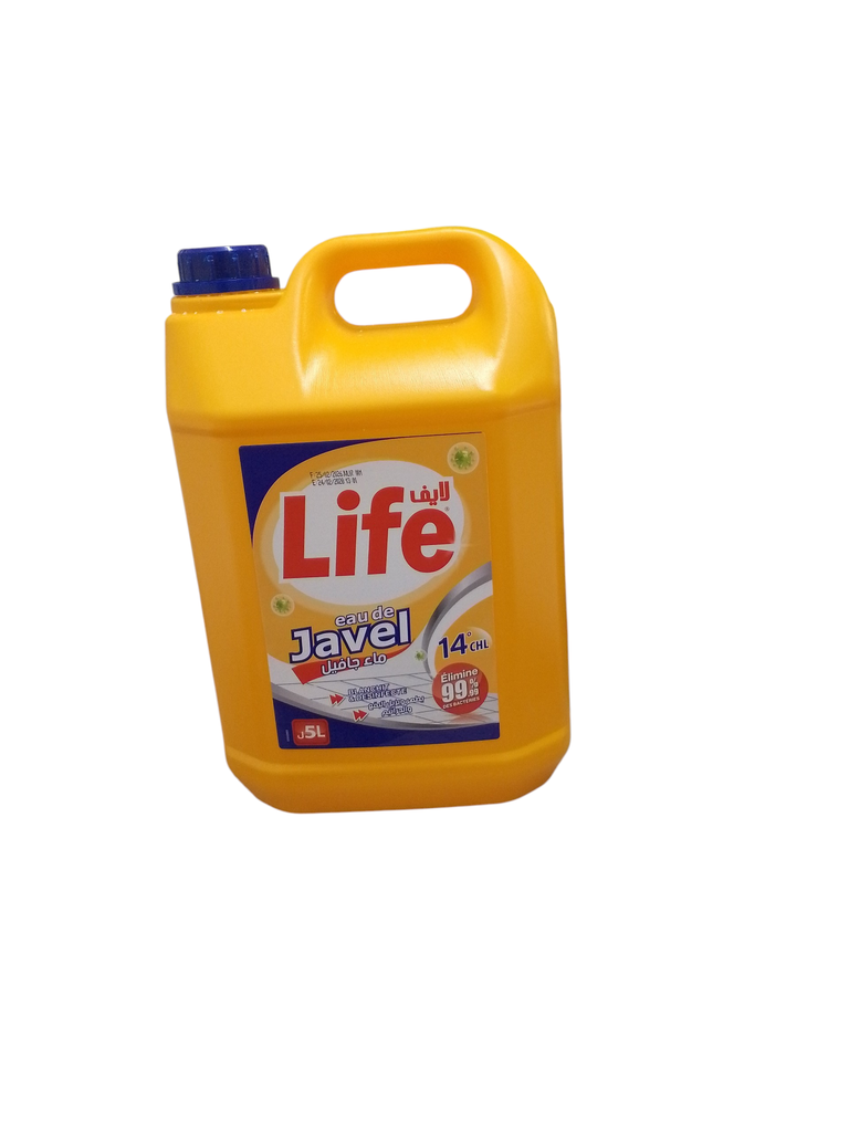 LIFE  eau de javel nouveau 5l