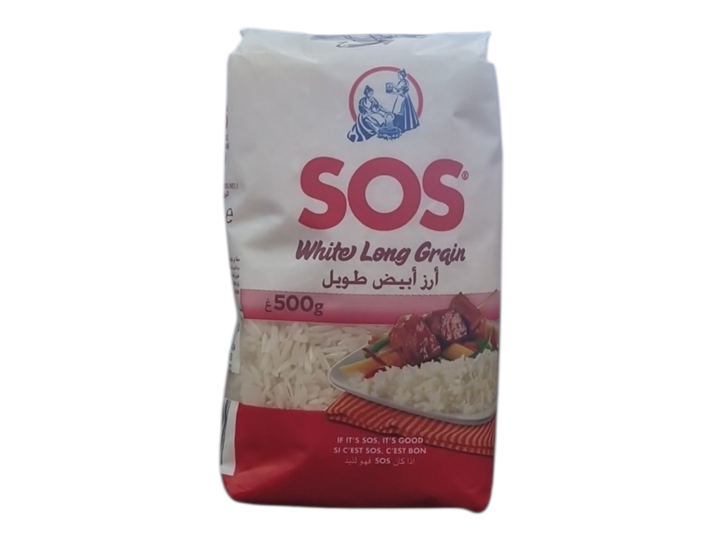 SOS riz blans 500grs