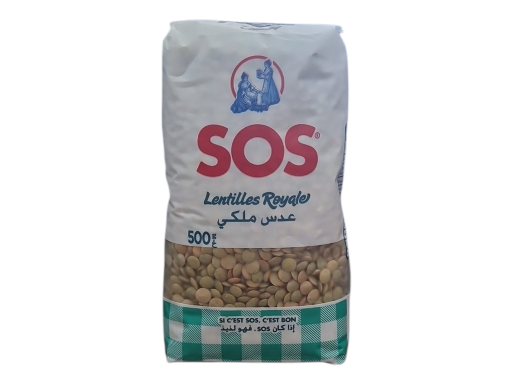 SOS lentilles vert 500kg
