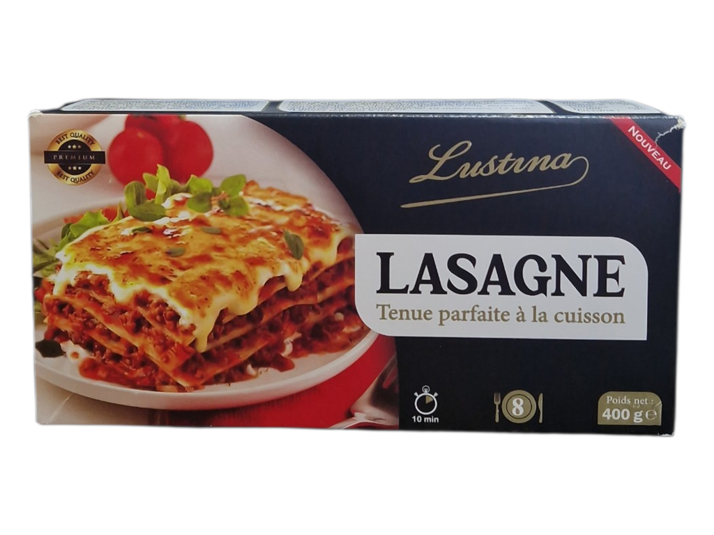 LUSTINA lasagne 400g