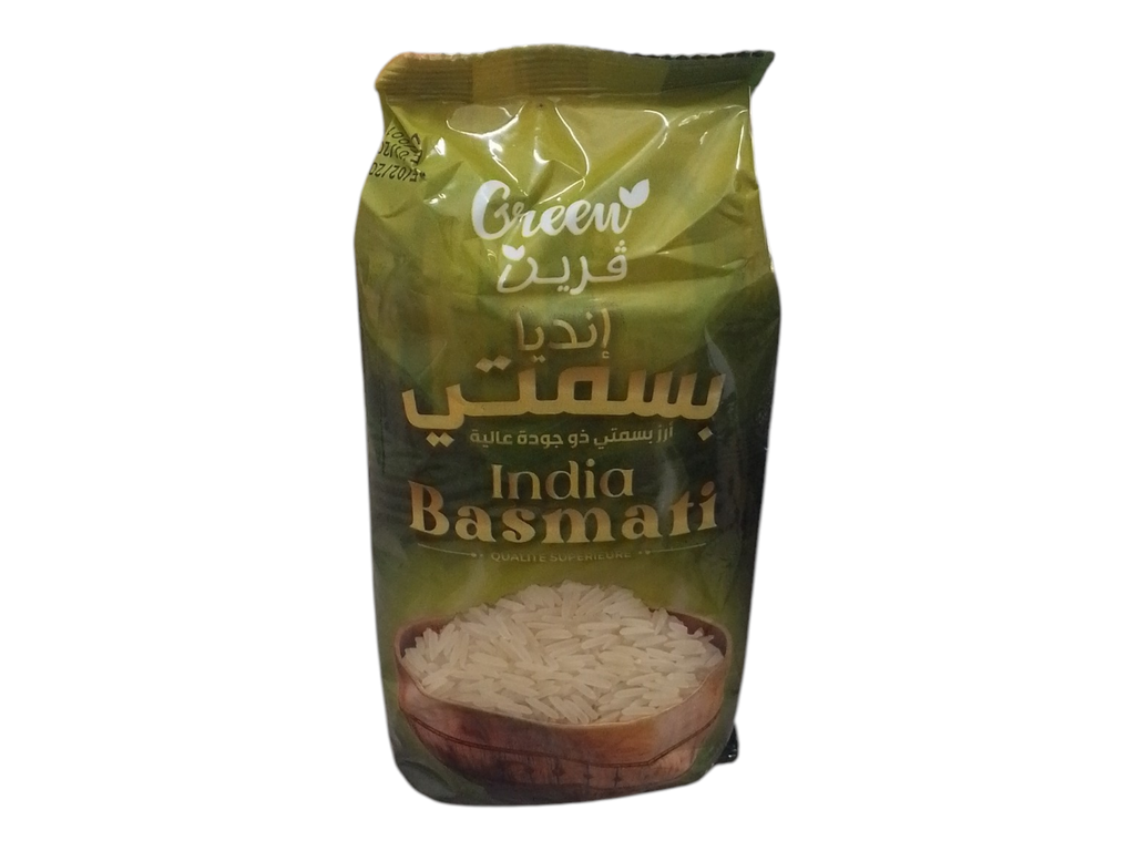 GREEN riz india basmati 500g
