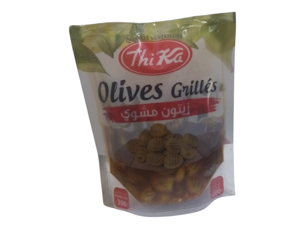 THIKA mélange d'olives piquante rouge 300g