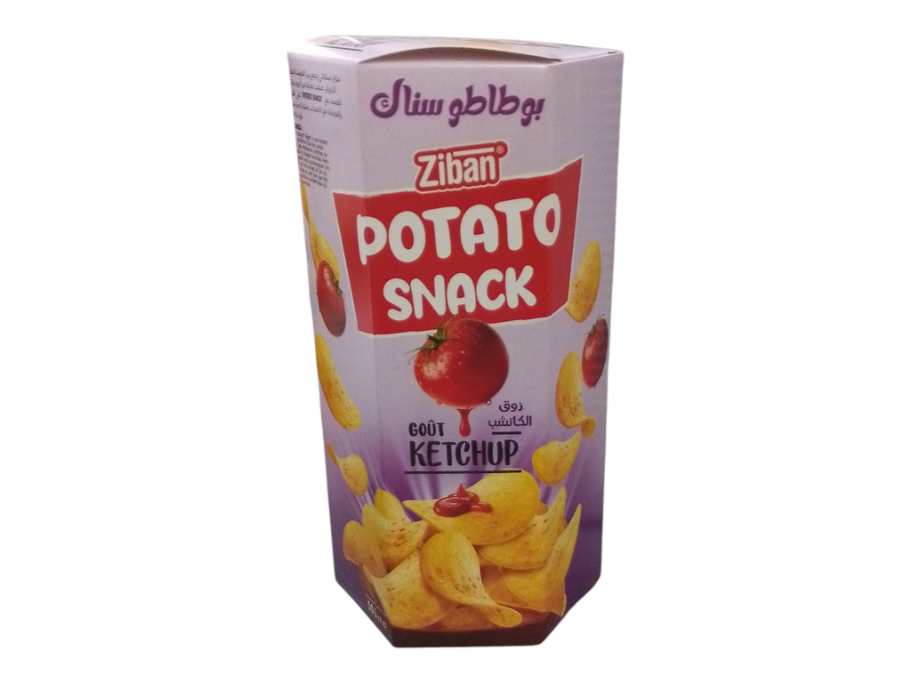 ZIBAN potato snack ketchup 50g