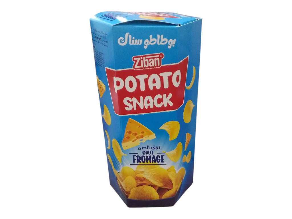 ZIBAN potato snack fromage 50g