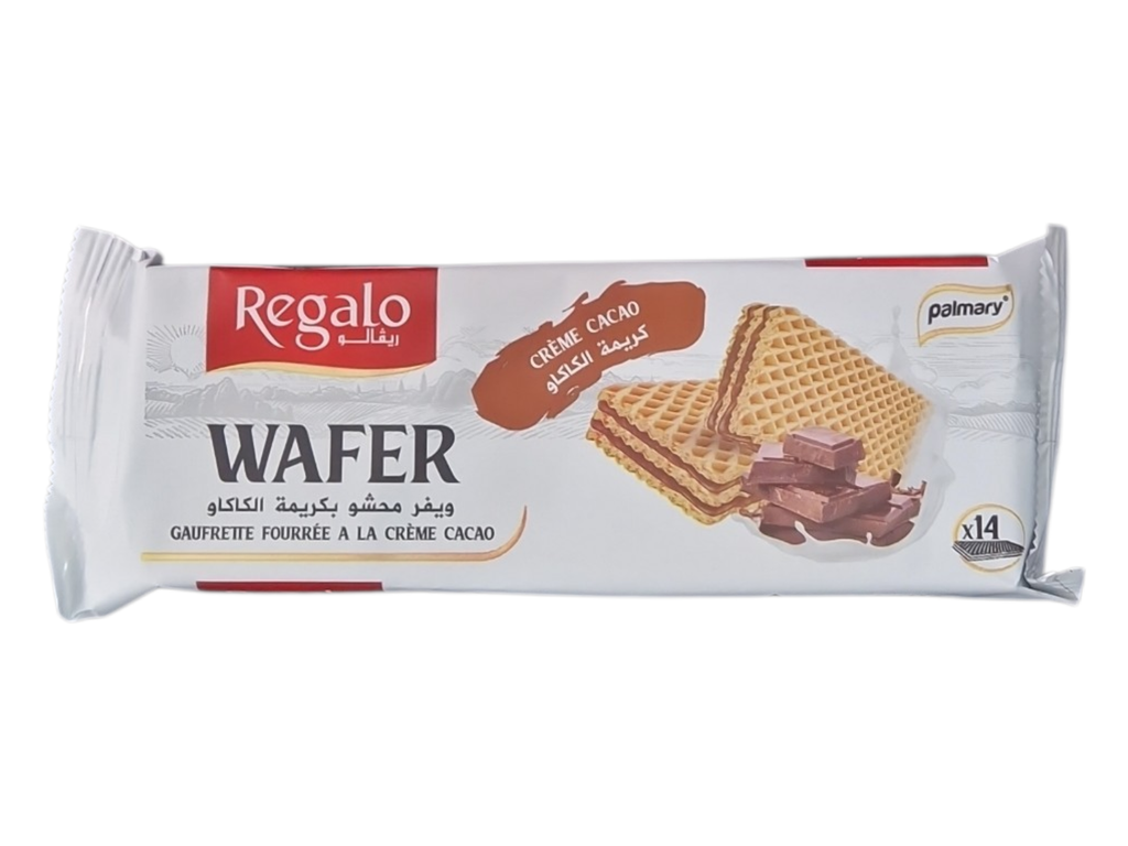REGALO wafer  gaufrette choco 70grs