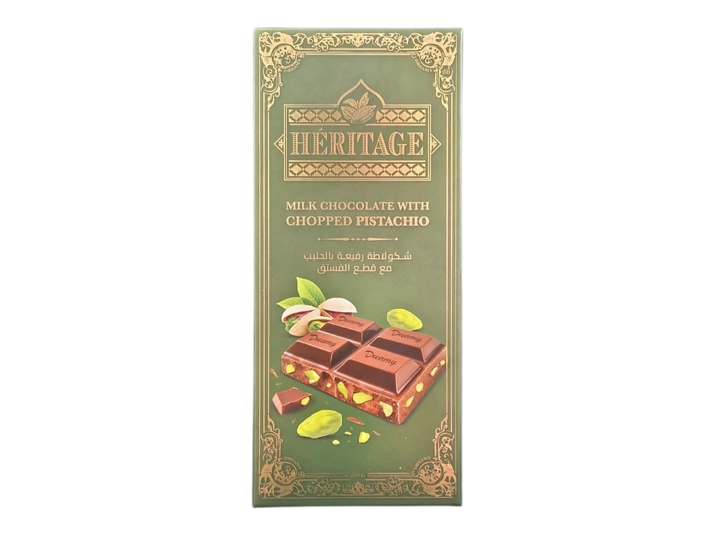 DREAMY HERITAGE chocolat pistacio 100grs