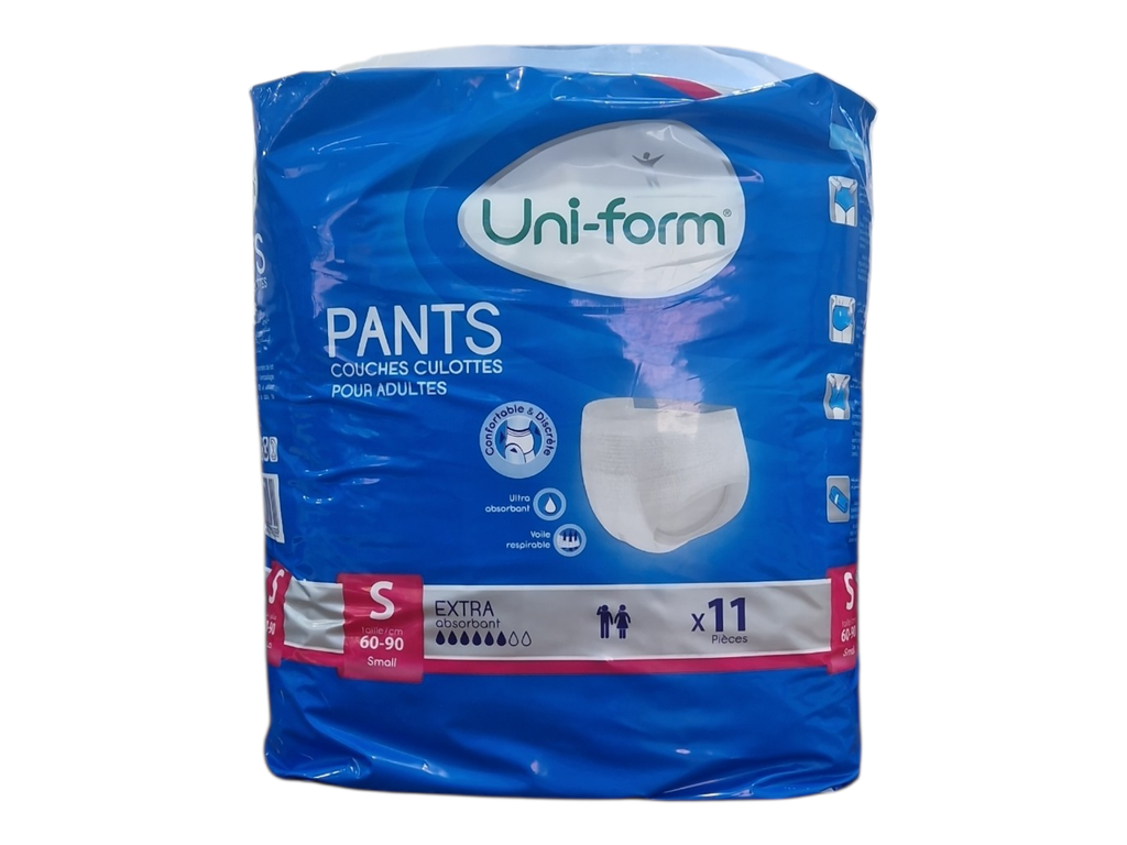 UNI FORM couche culottes adulte M 11 pcs