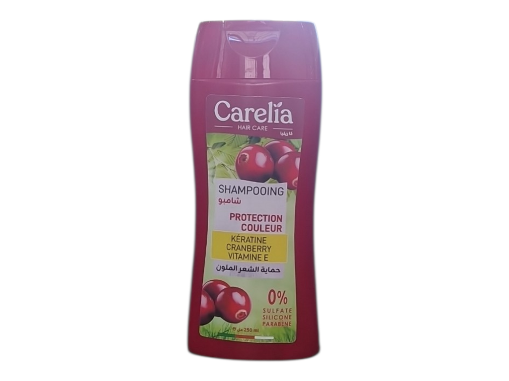 CARELIA shapooing rouge protection couleur 250ml