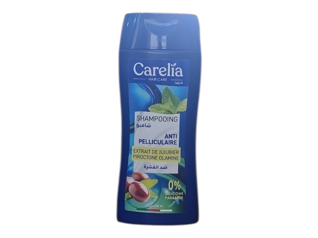 CARELIA shapooing bleu anti pelliculaire  250ml
