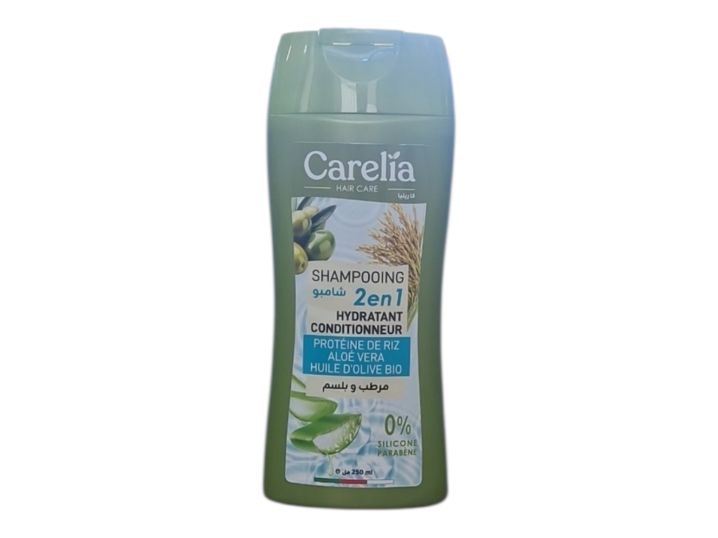 CARELIA shapooing verte hydratant 250ml